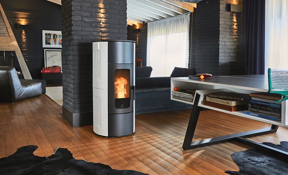 Gebläseunterstützte Pelletöfen